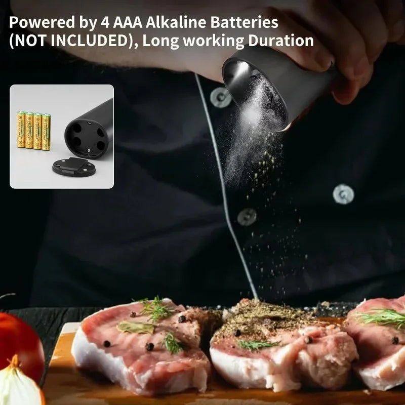 GrindMate Electric Salt & Pepper Grinder