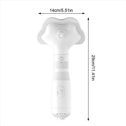 FluffDry 2-in-1 Pet Hair Dryer Brush