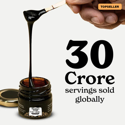 Pure Himalayan Shilajit Resin, High Potency for Men & Women